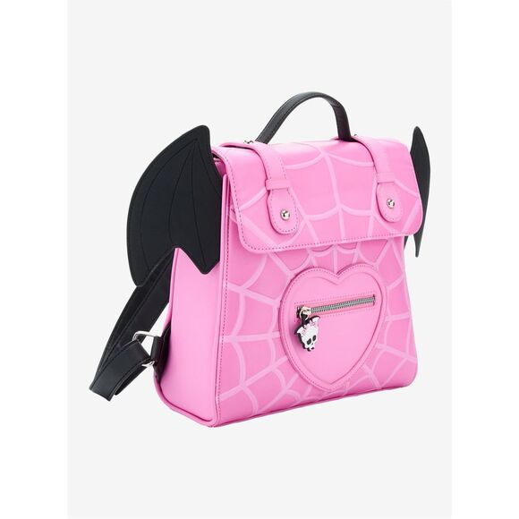 Monster High Draculaura Skullette Bat Wings Mini Backpack - Picture 3 of 5